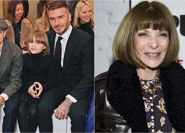 Harper Beckham "copia" el estilo de Anna Wintour