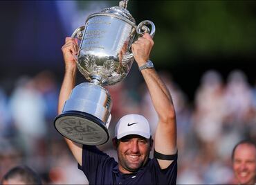 Scottie Scheffler es campeón del PGA Championship; ganó su tercer major