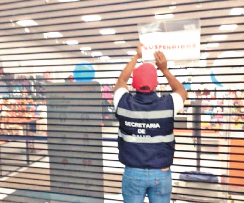 Algunos locales fueron suspendidos por no acatar las medidas. ESPECIAL