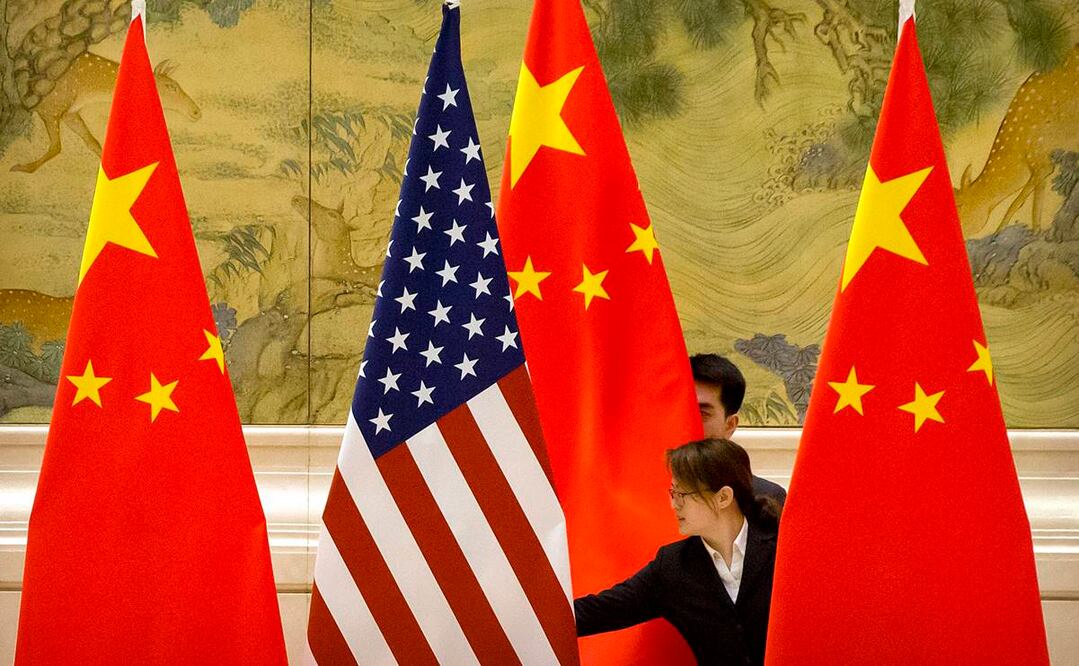 El presidente Donald Trump anunció una reducción "sustancial" de los aranceles a China, lo que dio un alivio a los mercados mundiales. Foto: AP