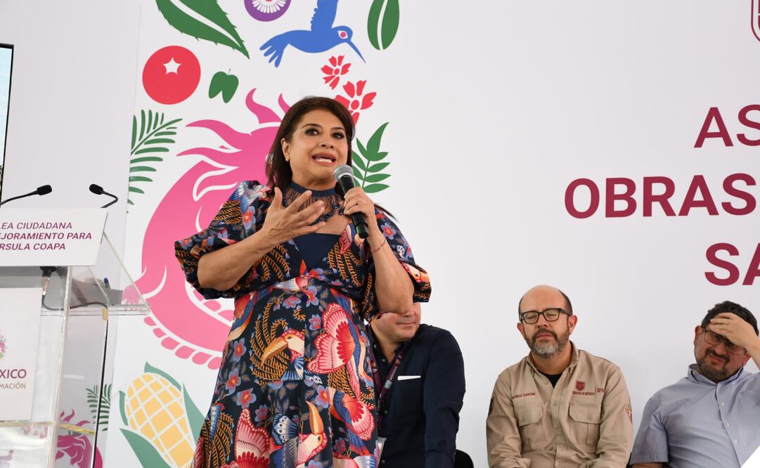 La jefa de Gobierno lanzó la invitación para disfrutar del concierto que ofrecerá la cantante Lupita D’Alessio en el Zócalo . Foto: Especial