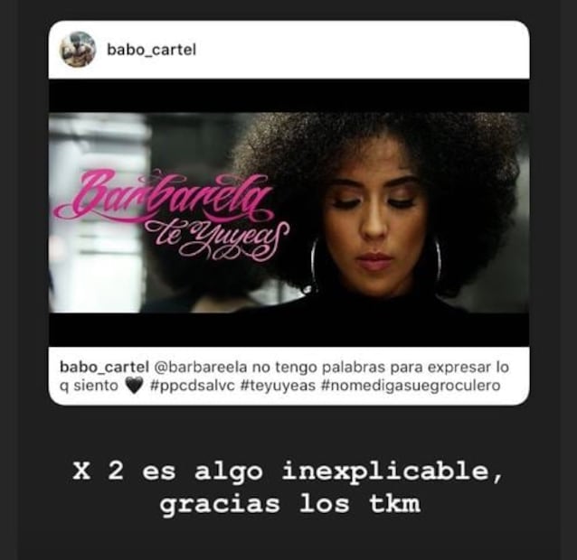 Babo, de Cartel de Santa, aplaude “Tú te yuyeas”, canción de su hija