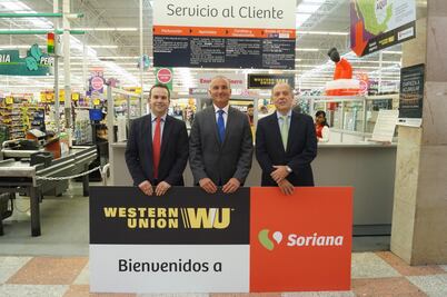 Soriana recibirá remesas con Western Union