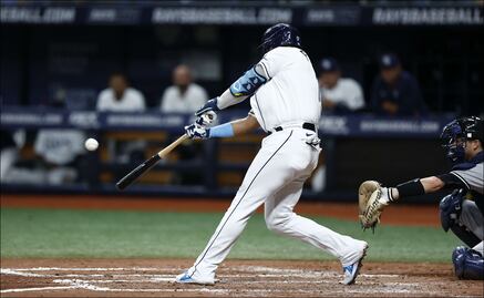 Isaac Paredes, el mexicano que le dio tres jonrones a los Yankees