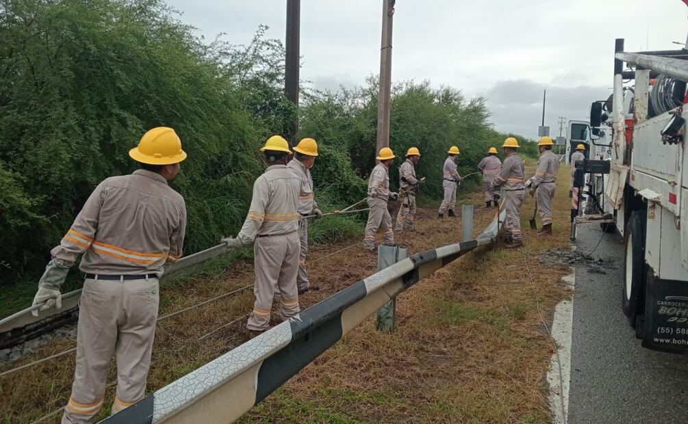 Lluvias dejan daños graves en cinco estados de México (10/10/2025). Foto: Protección Civil