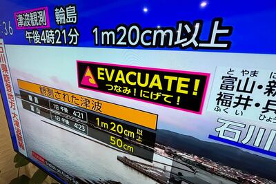 Fotos y videos: Japón inicia 2024 con alerta de tsunami tras terremoto de magnitud 7.4