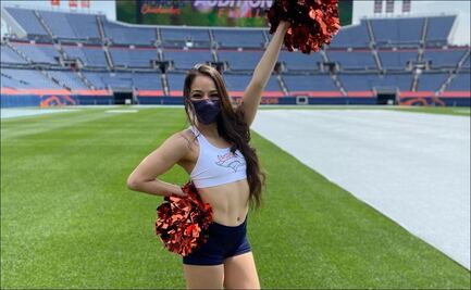 La mexicana Daniela Zubia se une al equipo de animación de Broncos en la NFL