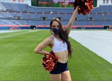 La mexicana Daniela Zubia se une al equipo de animación de Broncos en la NFL