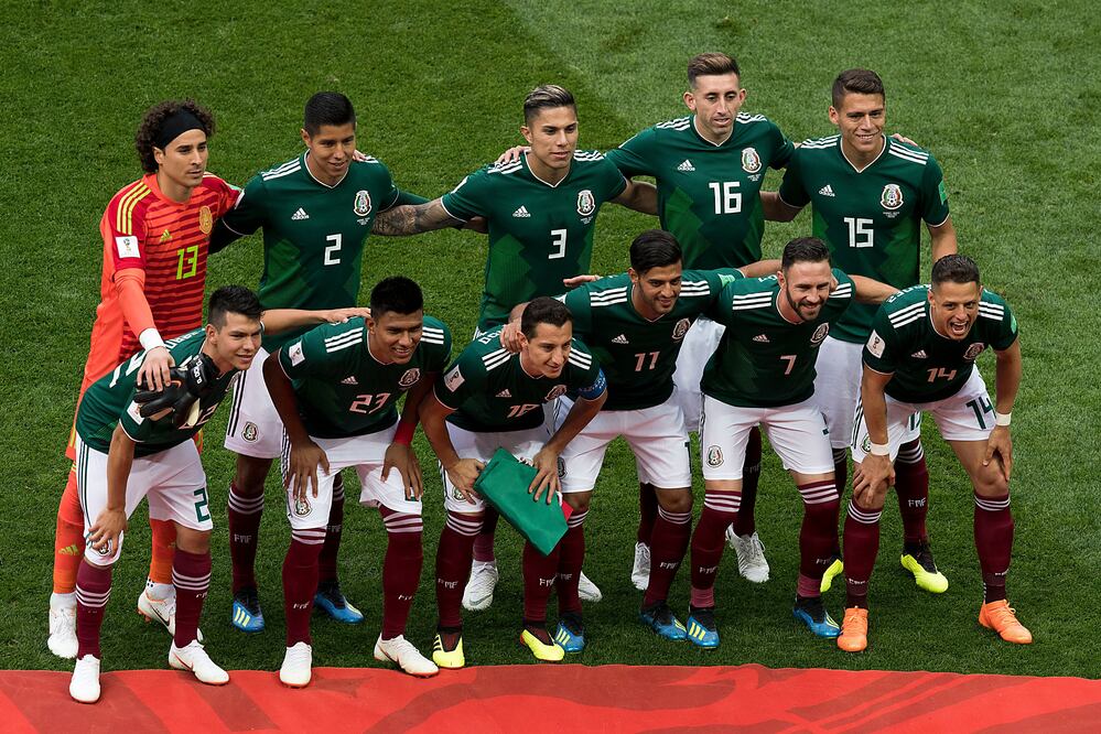 Guillermo Ochoa, Hugo Ayala, Héctor Moreno, Jesús Gallardo, Carlos Salcedo, Andrés Guardado, Héctor Herrera, Carlos Vela, Hirving Lozano, Miguel layún y Javier Hernández arrancaron fueron los elegidos por el equipo de Juan Carlos Osorio