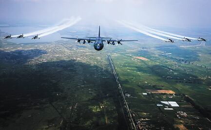 Los sobrevuelos militares espías de EU; en dos semanas realizaron 18 misiones