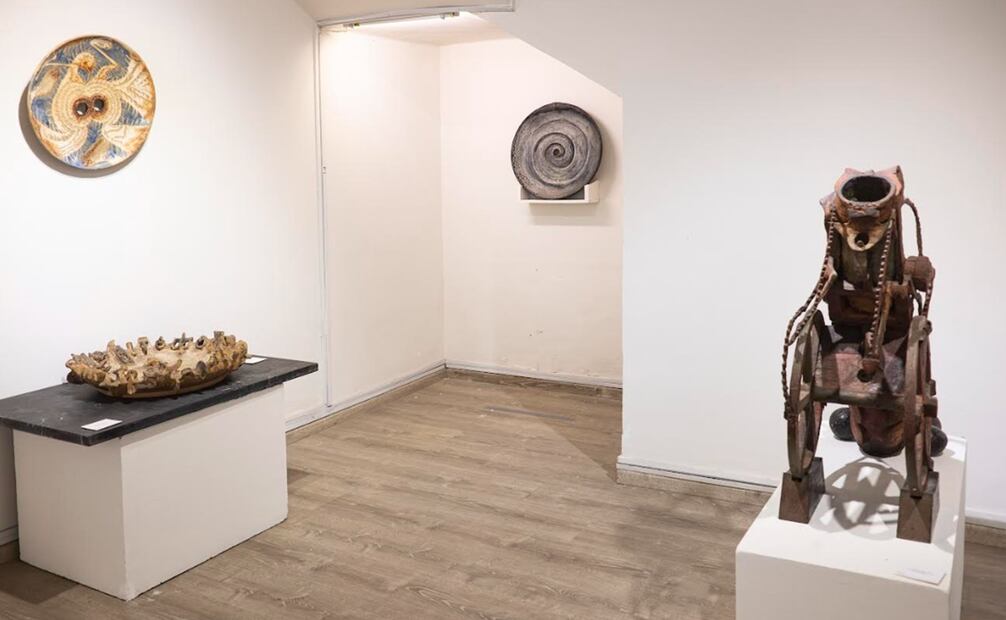 Aspectos de la exposición “Francisco Toledo. Fábulas, mitos y magia”. Fotos: Galería Pablo Goeber Fine Arts.