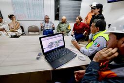 Rocha Moya destaca apoyo de Sheinbaum para rescate de mineros atrapados; especialistas de la Defensa laboran en el lugar