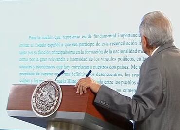 AMLO reprocha que Rey de España no tuvo la delicadeza de responder la carta sobre la Conquista