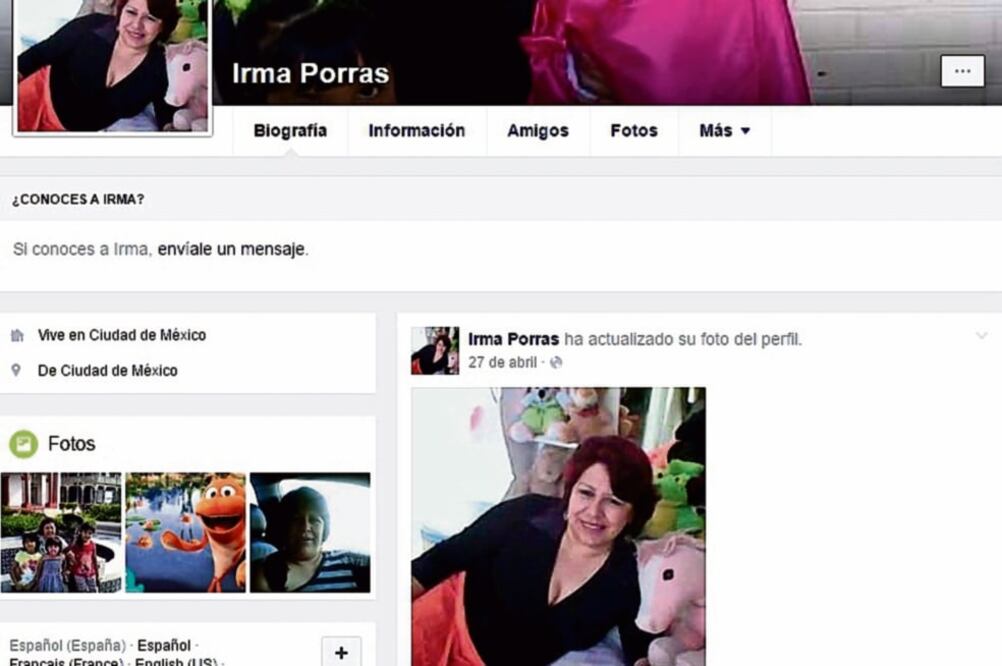 Defensa. Irma Porras se casó con Agustín Miranda el 26 de junio de 2015 en una boda colectiva en prisiónn (Tomada de Facebook)