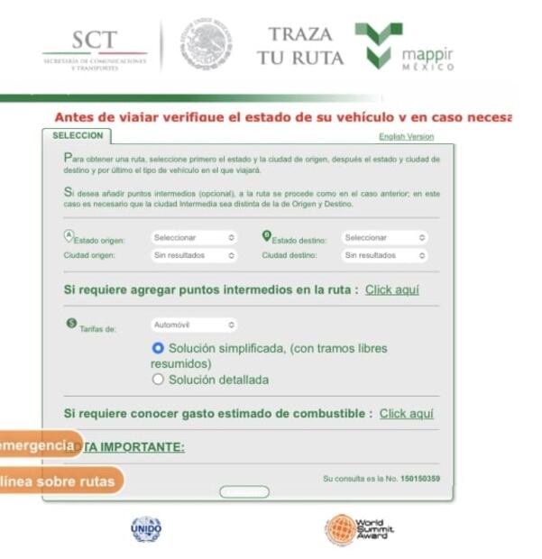 “Traza tu ruta” para saber cuánto gastarás en casetas y gasolina