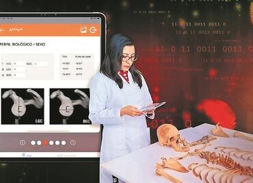 App forense para identificar restos óseos humanos