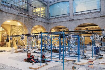 Recuperan antigua sede del Senado