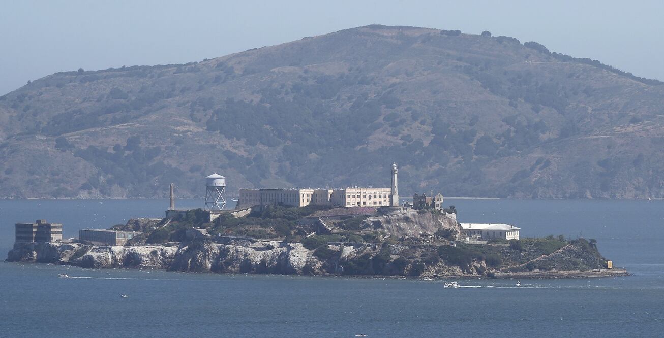 Una fotografía de la prisión de Alcatraz en San Francisco, actualmente convertida en museo. FOTO: EFE