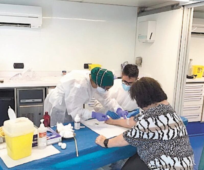 En Italia, en el pico de la pandemia hubo personas que llegaron a clínicas con 10 días de fiebre. Fotos: SERVICIO SANITARIO REGIONAL EMILIA-ROMAÑA