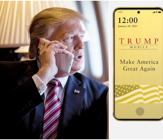 Trump Mobile; así es el teléfono con el que Donald Trump quiere competir con Apple