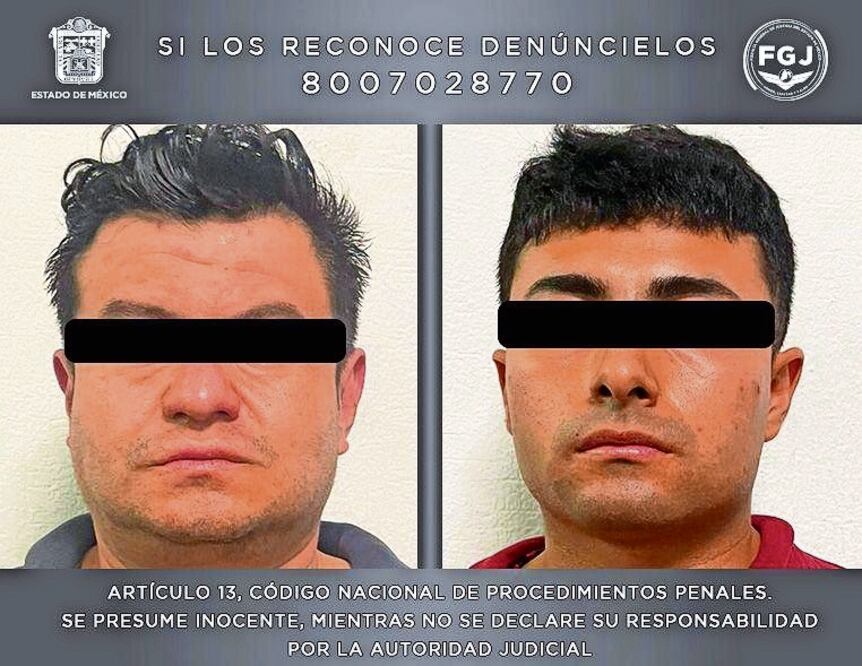 Los 2 detenidos (en la imagen uno de ellos) ingresaron al penal. Foto: Especial