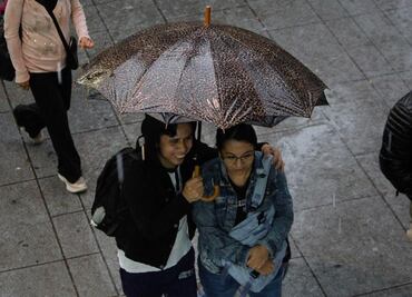 ¡Toma tus precauciones! Lluvia retrasa transporte público; 12 alcaldías presentan afectaciones