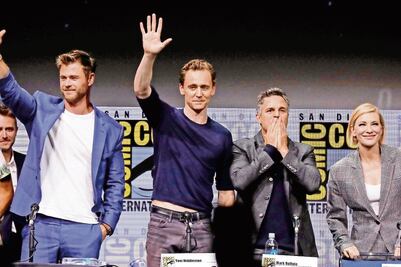 El universo Marvel estalla en Comic-Con   