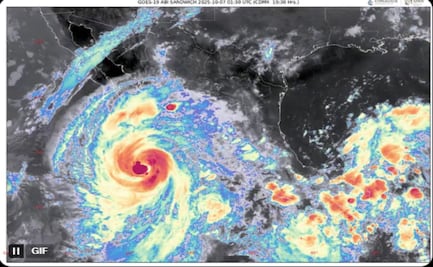 Sheinbaum alerta por huracán "Priscilla"; prevén se intensifique a categoría 3
