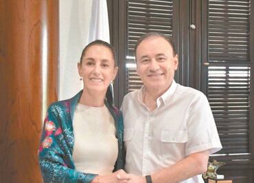 Durazo le alza la manita a Sheinbaum