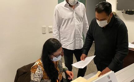 Eduardo Ramírez Aguilar se registra para presidir el Senado