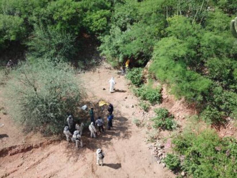 Descubren narcolaboratorio de cristal en mina abandonada de Sonora