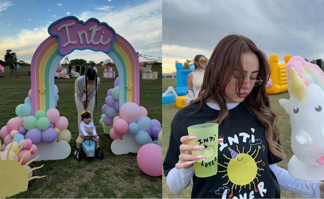 Nicky Nicole acudió al cumpleaños de Inti, la hija de Cazzu y Christian Nodal. Foto: Instagram oficial.