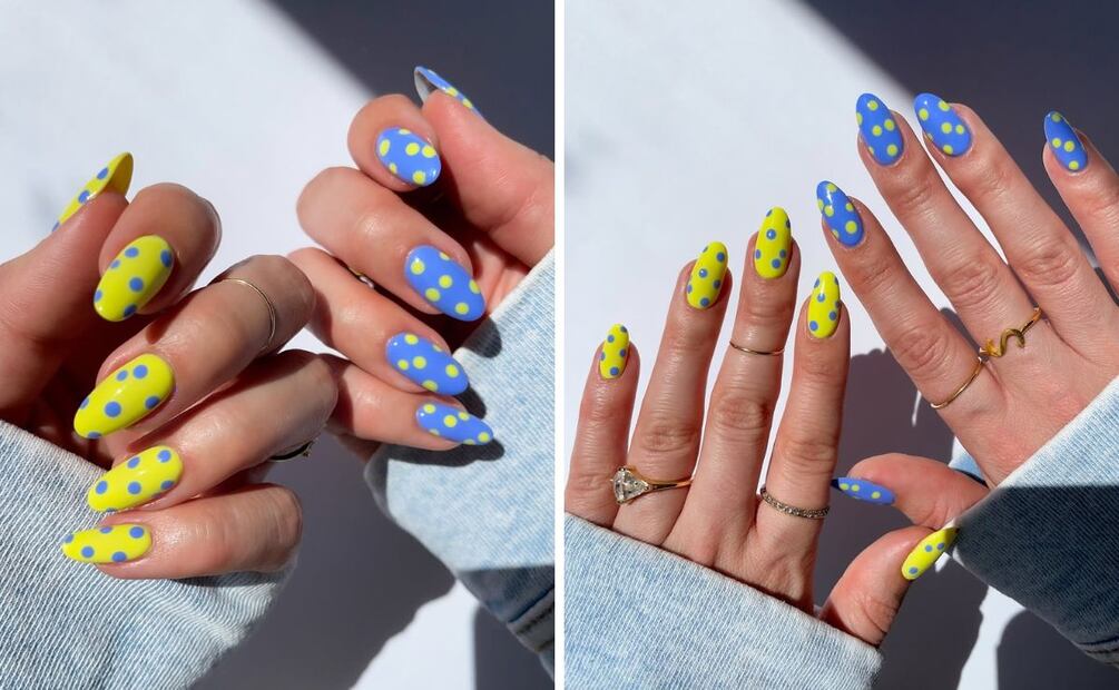 Este verano es temporada de uñas "polka dot". Foto: Especial. Instagram