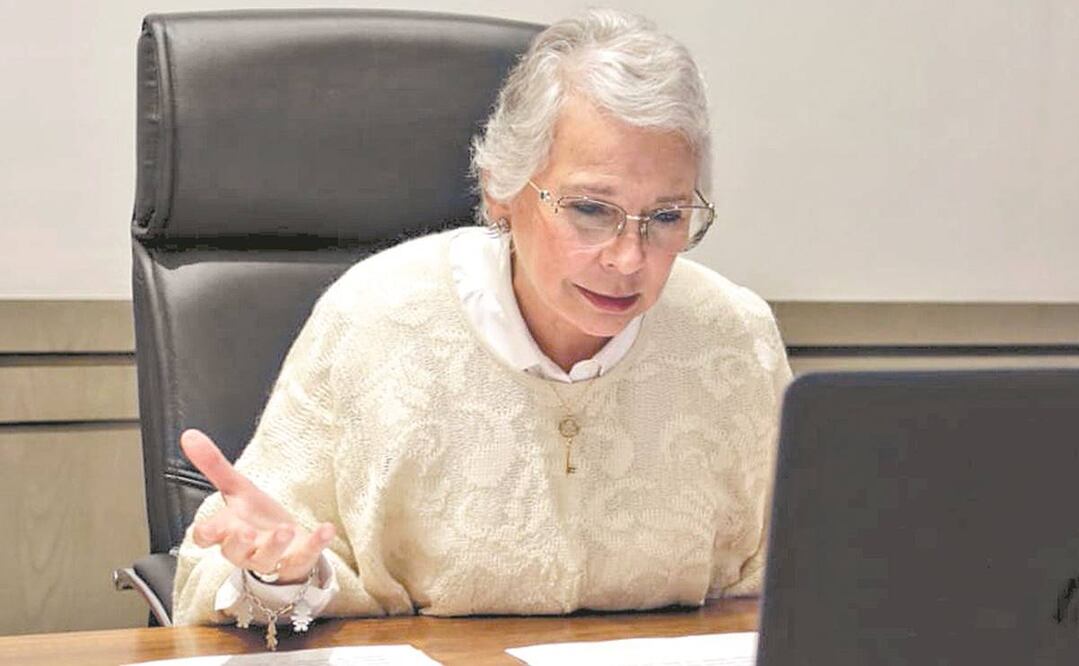 Olga Sánchez Cordero, secretaria de Gobernación. Foto: Especial
