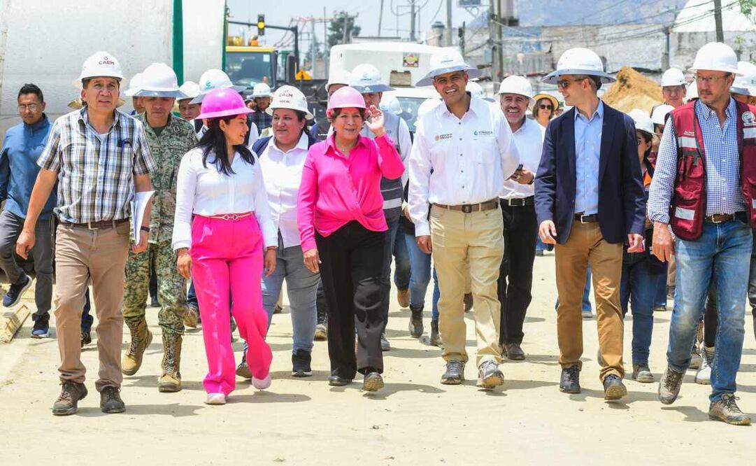 Continúan trabajos y obras para de rescate del sistema de drenaje del municipio de Chalco. Foto: Especial