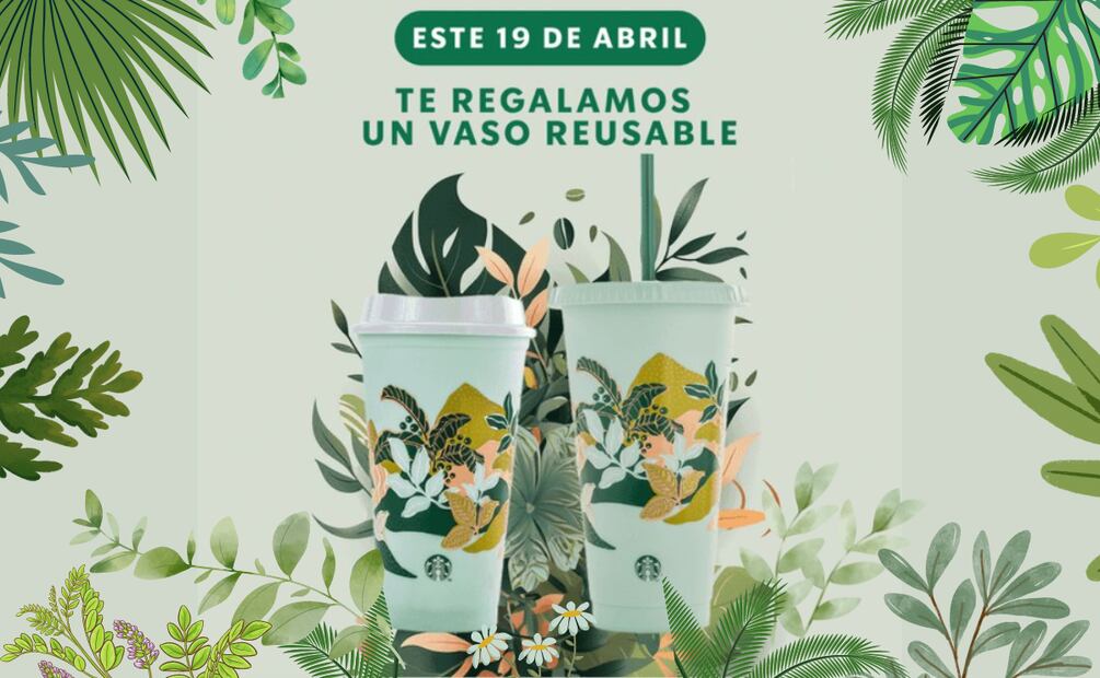 Starbucks regalará vasos reusables por Día de la Tierra: ¿cómo aplicar la promoción?