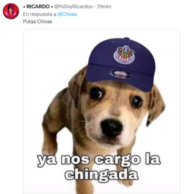Los memes se burlan de las Chivas tras perder por goleada ante Cincinnati