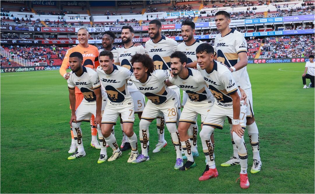 Los Pumas frente a Gallos Blancos de Querétaro en la Liga MX. FOTO: IMAGO7