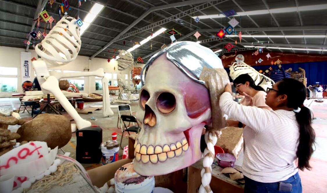 Valle de catrinas en Atlixco, Puebla. Foto: Omar Contreras/EL UNIVERSAL