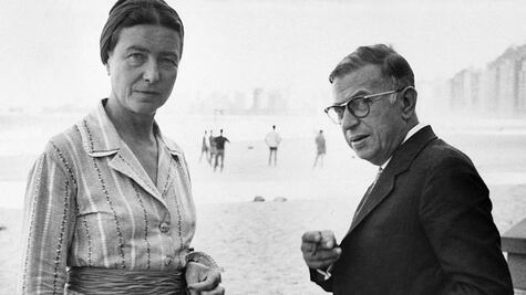 La historia de amor de Jean-Paul Sartre y Simone de Beauvoir