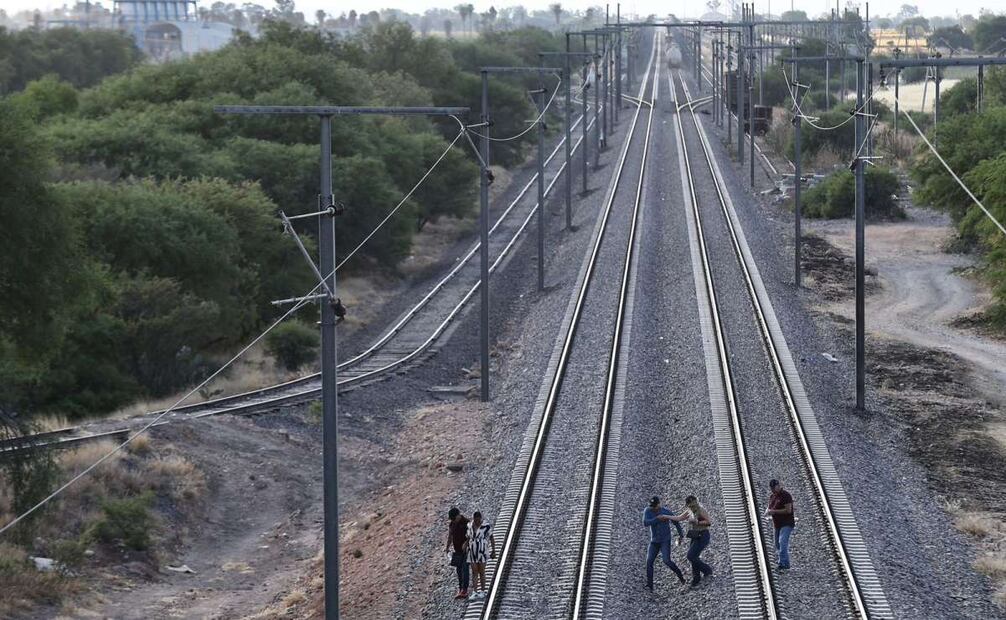 Inicio de trabajos de la construcción del Tren México-Querétaro. Foto: Berenice Fregoso/EL UNIVERSAL