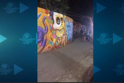 Mural de “Coco” cautiva miles de personas en panteón de Guanajuato