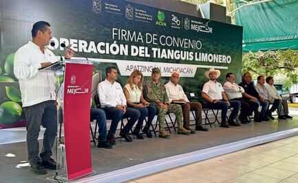 Autoridades toman control del tianguis limonero