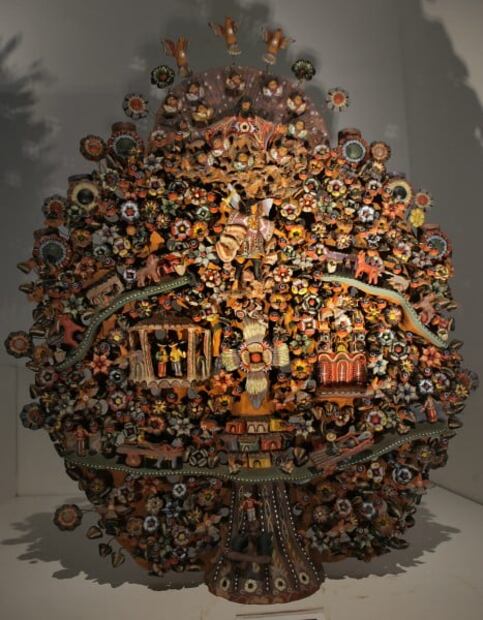 Árbol de la vida, la artesanía icónica del Pueblo Mágico de Metepec