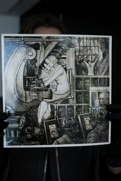 La obra de Diego Rivera que Rockefeller censuró y terminó con Elba Esther