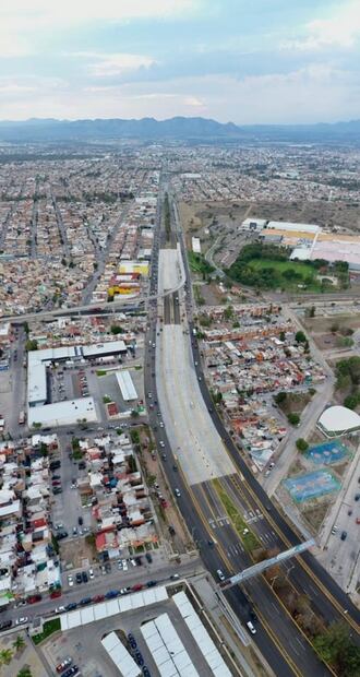 Gobierno de Aguascalientes presenta nuevo puente vehicular para mejor movilidad