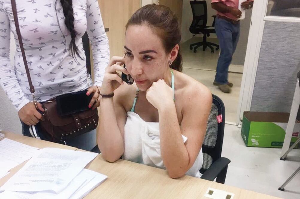 De acuerdo con información obtenida por EL UNIVERSAL, Xóchitl Tress fue detenida en los límites de Nayarit y Jalisco, al llegar a un lujoso conjunto urbano (ESPECIAL)