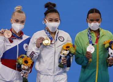 Sunisa Lee conquista el oro para Estados Unidos en gimnasia en Tokio 2020