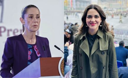 Claudia Sheinbaum se solidariza con Andrea Chávez por difusión de foto donde caricaturista la sexualiza; "es denigrante hacia una mujer"