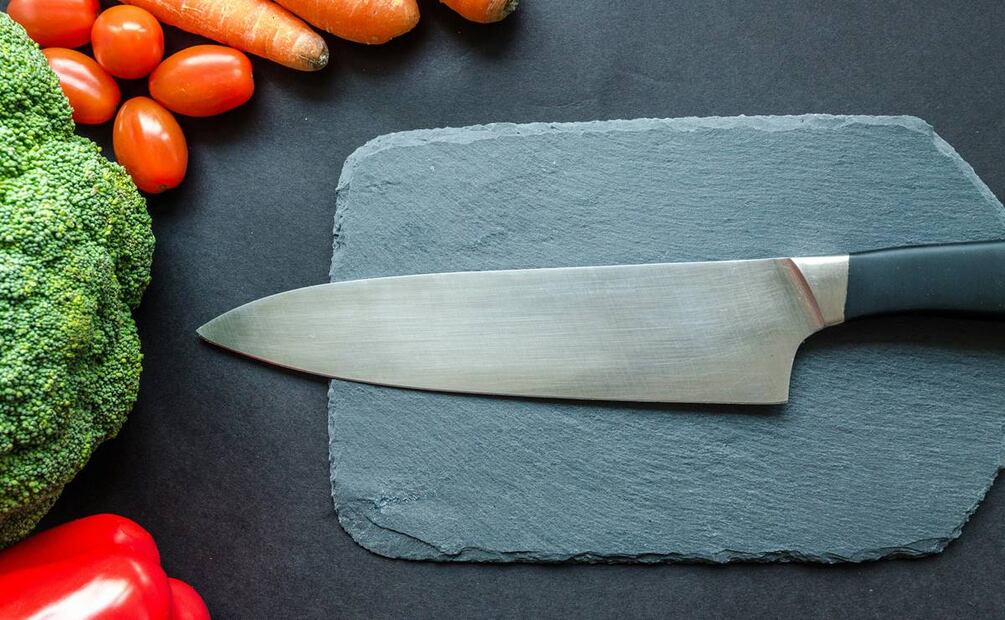 Cuchillos de cocina. Foto: Pexels